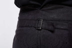 Men's Gothic Vampire Slim-Fit Trousers – Ornate Buttons
