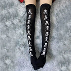 Women's Gothic Skull & Skeleton Stockings