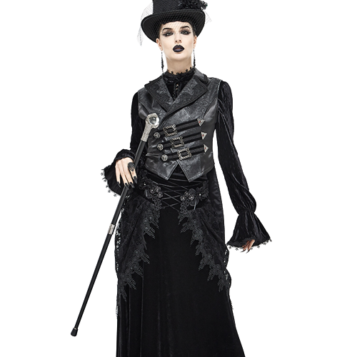 Gothic Dragon Claw Cane with Crystal-Style Globe – 95cm