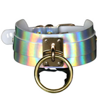 Holographic O-Ring Choker – Adjustable to 40cm