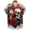 Men's Gothic Hawaiian Skull T-Shirt – Alternative Summer Print