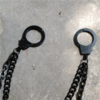 Black Handcuff-Style Belt Chain – 40–50cm