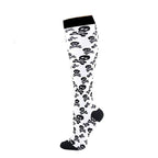 Gothic Skull Knee-High Socks