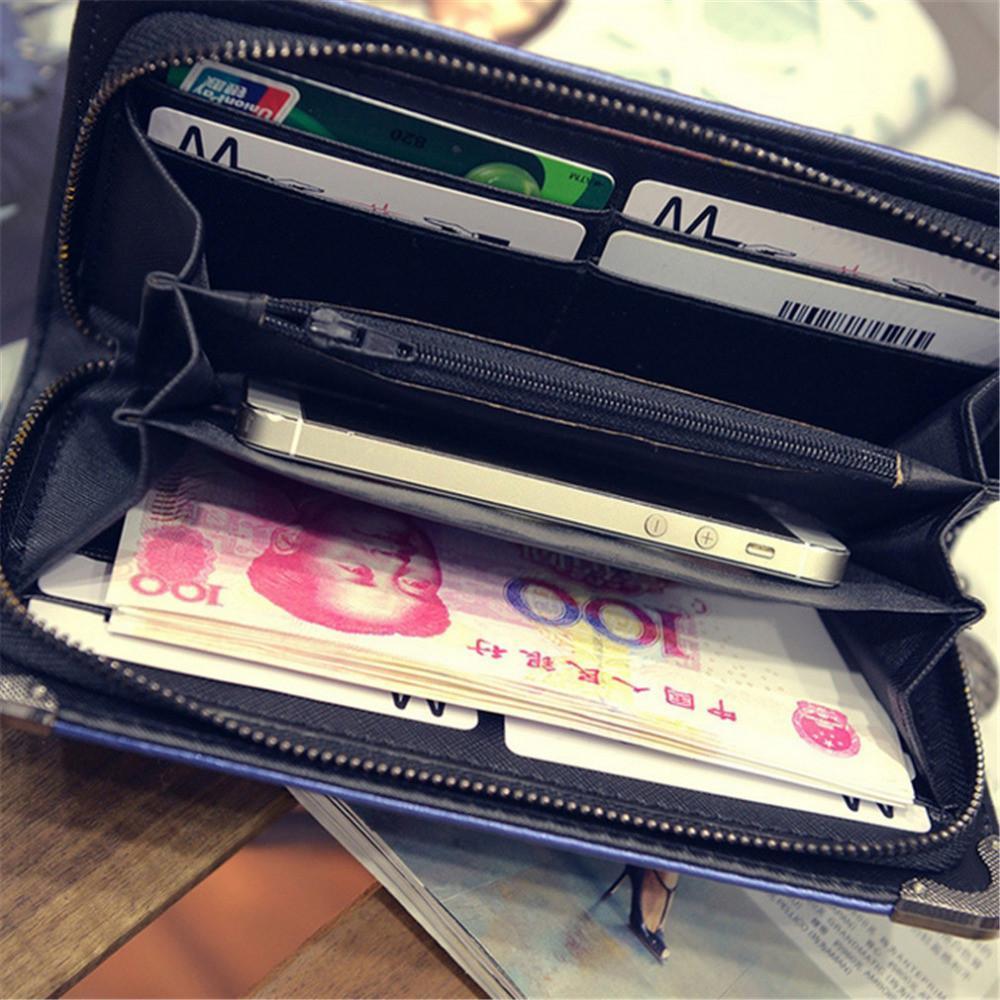 Women's Skull Zip Wallet – 5 Colours