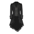 Gothic Punk Style Coat – M–XXL