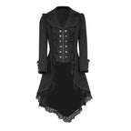 Gothic Punk Style Coat – M–XXL