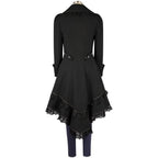 Gothic Punk Style Coat – M–XXL