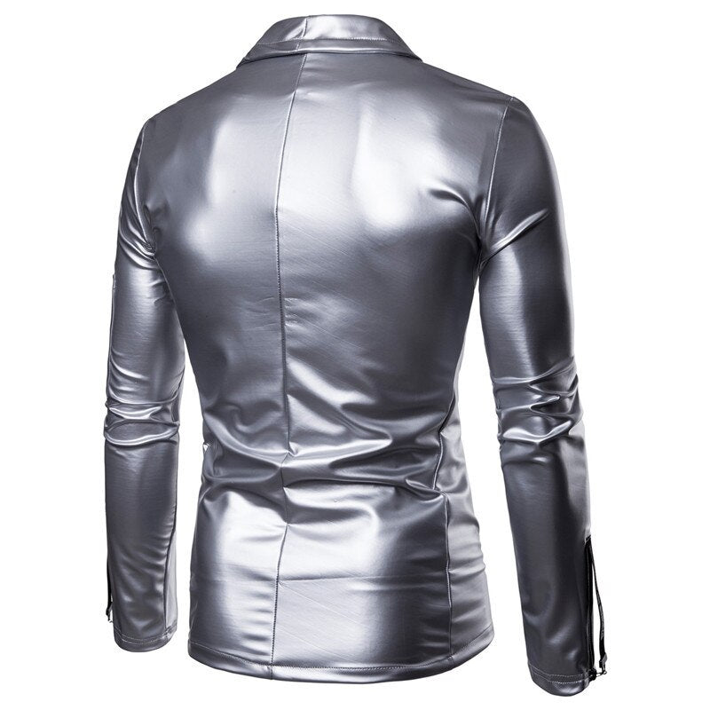 Men's Faux Leather Jacket – S–XXL