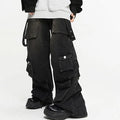 Men's Black Gothic Vintage Jeans – Cotton Blend