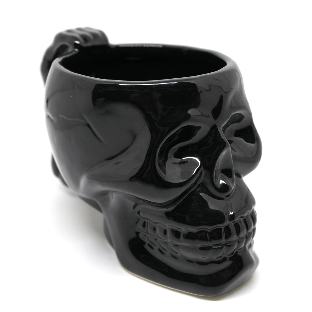 Ceramic Skull Mug – 17 cm