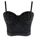 Beaded Gothic Top