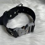 Women's Gothic Choker – Black & Silver
