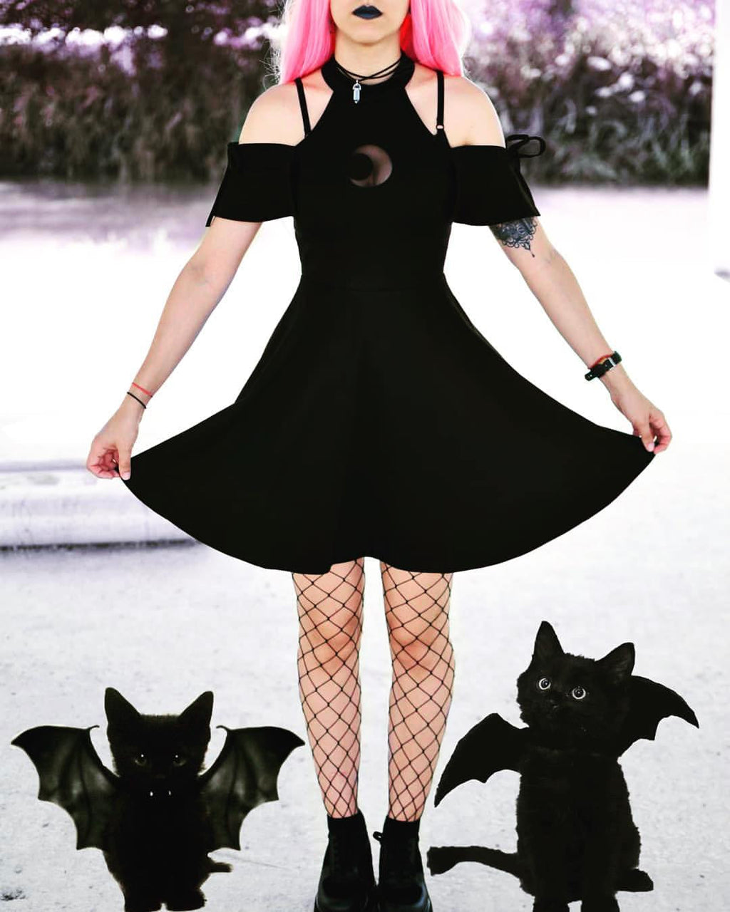 Moon Mini Dress