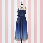 Women's Blue Starry Night Dress – Mini or Maxi, S–L