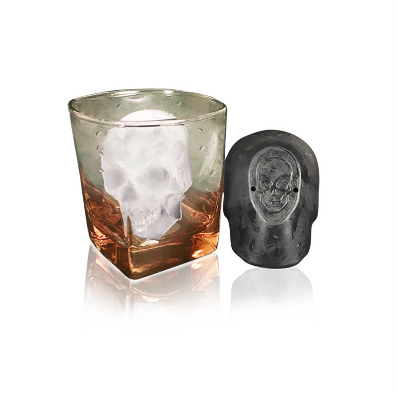 Giant 3D Skull Silicone Ice Mould