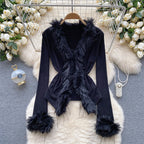 Women's Gothic Cardigan – Black, One Size