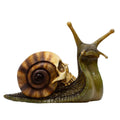 Snail with Skull Shell Resin Ornament