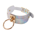 Holographic O-Ring Choker – Adjustable to 40cm