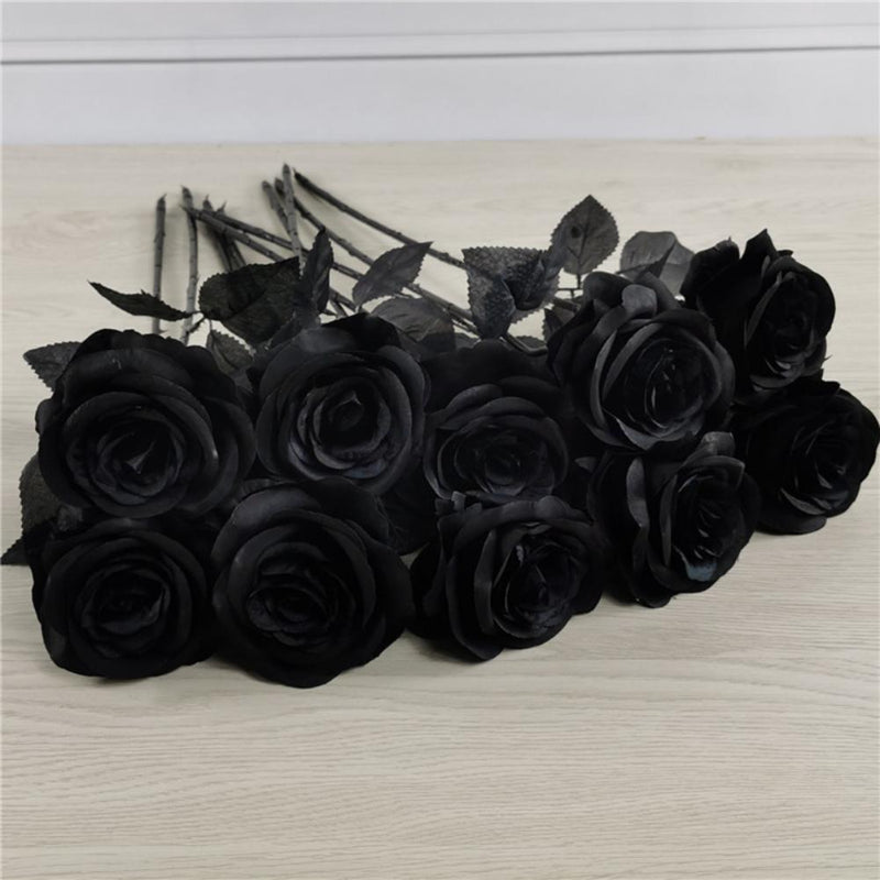 Artificial Gothic Roses – Set of 5