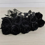 Artificial Gothic Roses – Set of 5