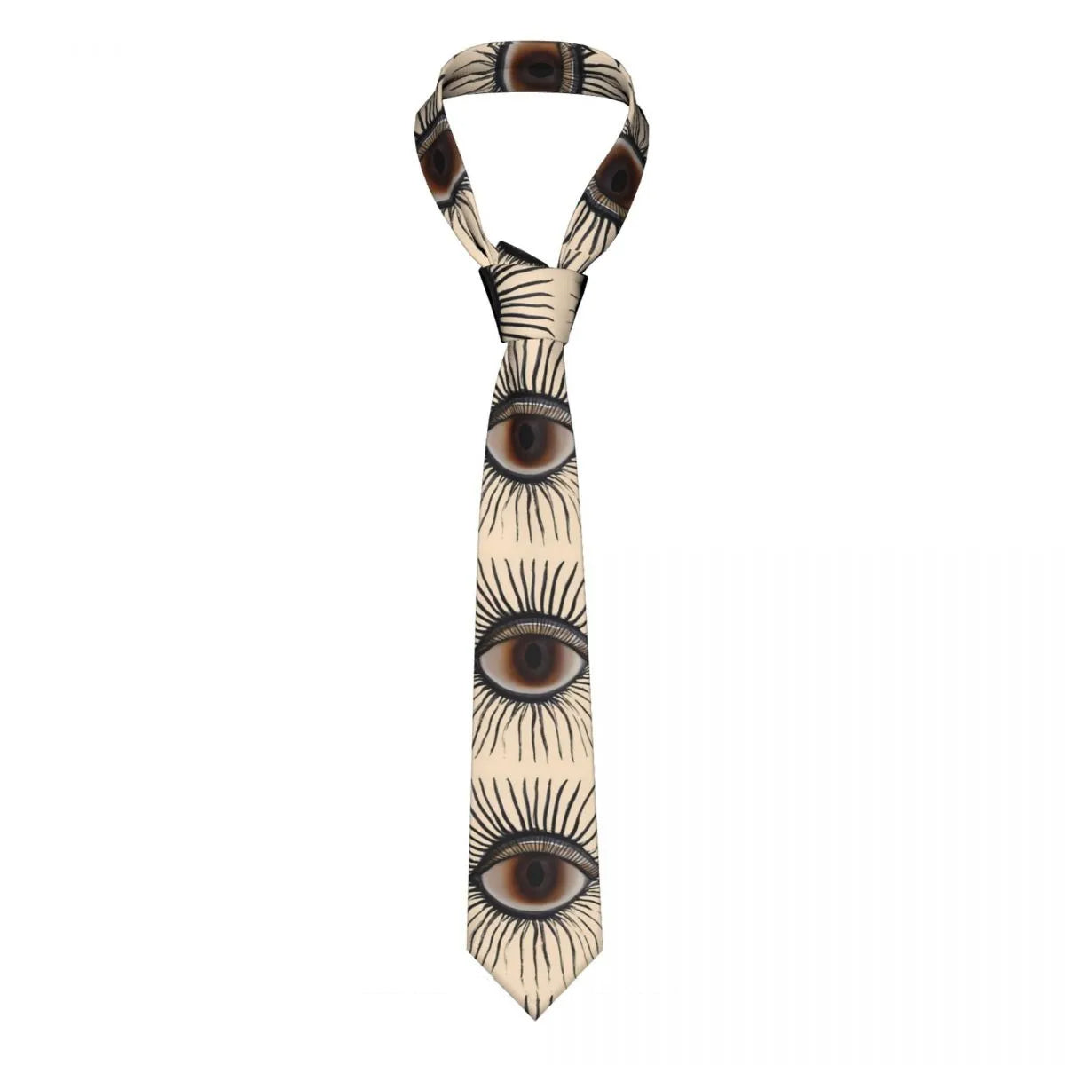 Men's White Alternative Tie – 145cm