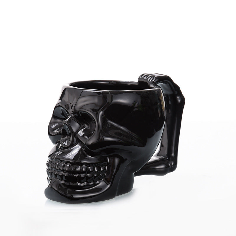 Ceramic Skull Mug – 17 cm