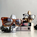 Skull Resin Glasses Holder & Trinket Dish