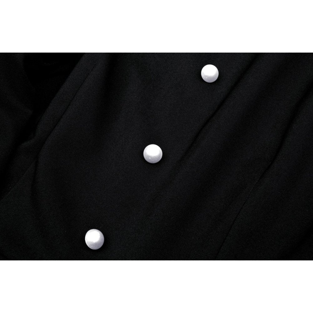 Women's Bat Collar Gothic Dress – S–XXL