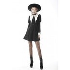 Women's Bat Collar Gothic Dress – S–XXL