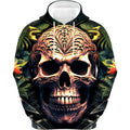 Mystic Skull Graphic Hoodie