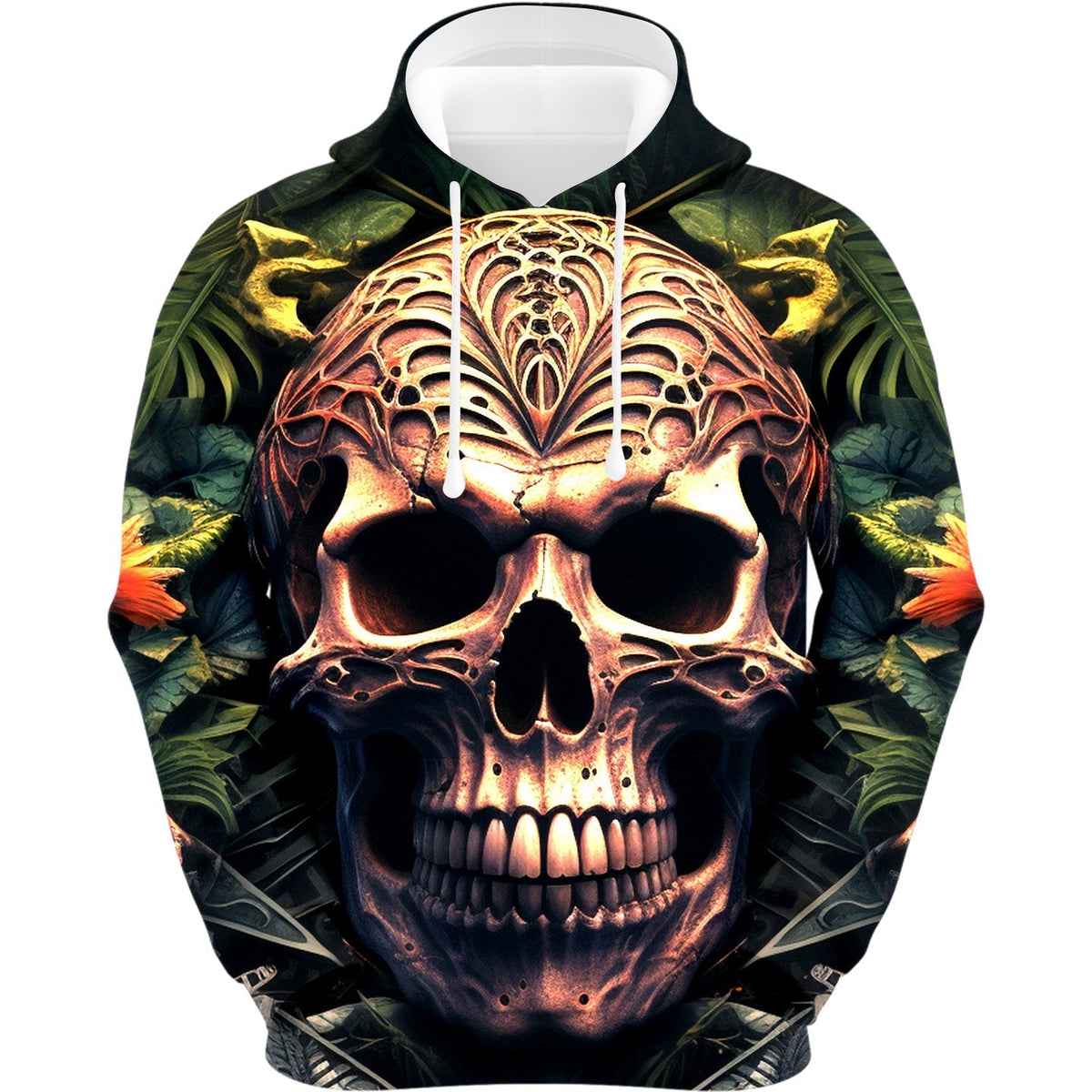 Mystic Skull Graphic Hoodie