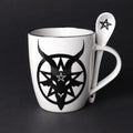 Baphomet Mug & Spoon Set – 390 ml
