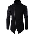 Men's Faux Leather Coat-Style Jacket – S–XXL