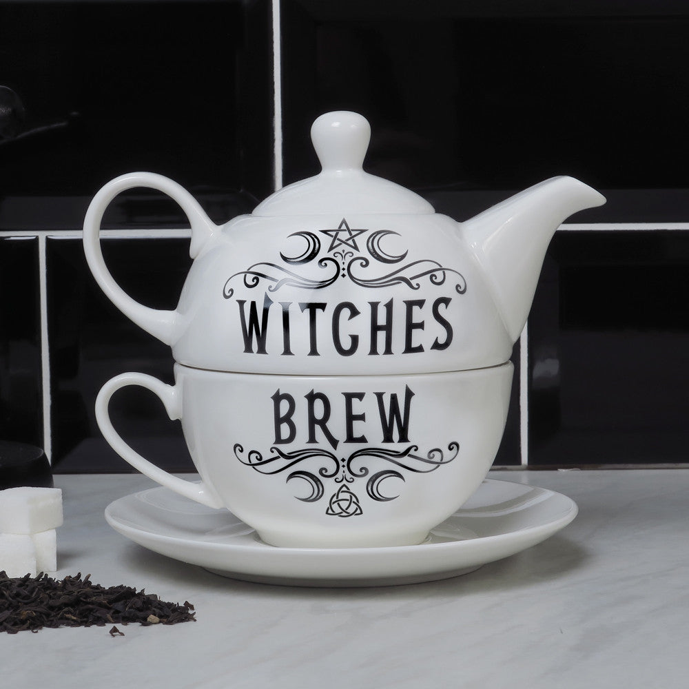 Witches Brew 3-Piece Tea Set