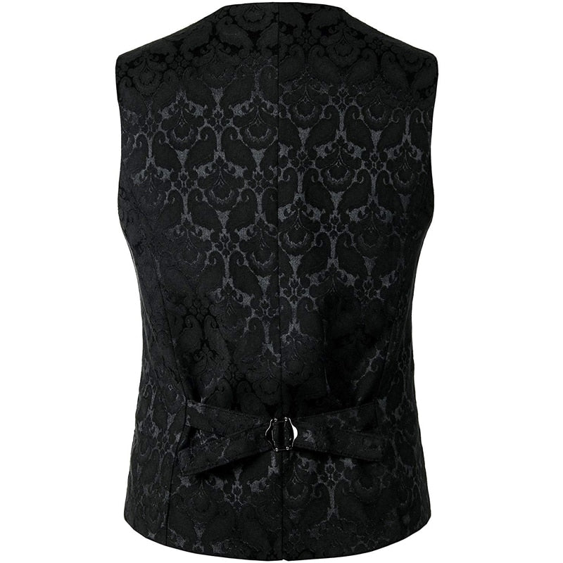 Victorian Brocade Steampunk Vest