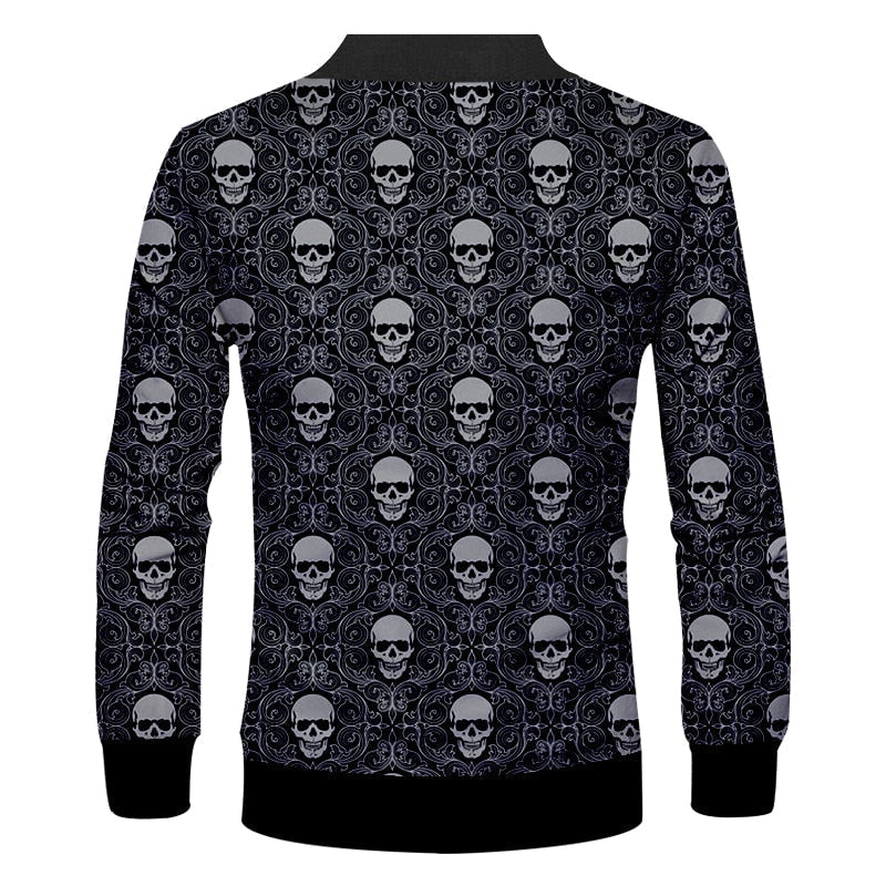 Men's Skull Jacket – S–3XL