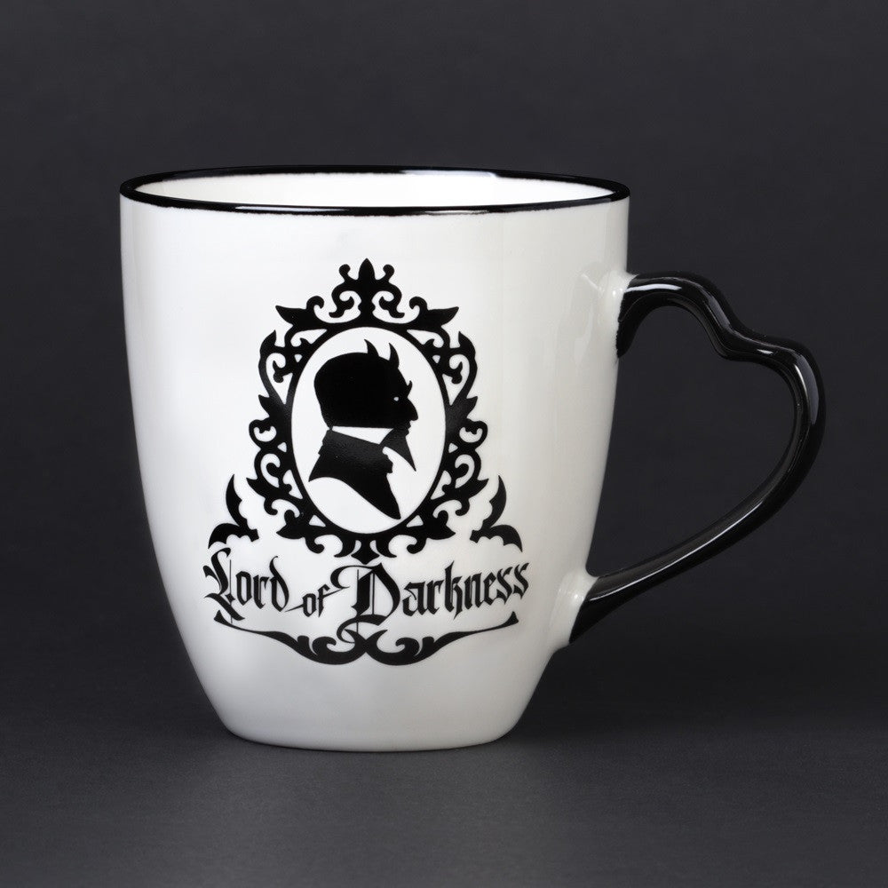 Queen & Lord Gothic Mug Set – 2 × 12 oz
