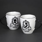 Queen & Lord Gothic Mug Set – 2 × 12 oz
