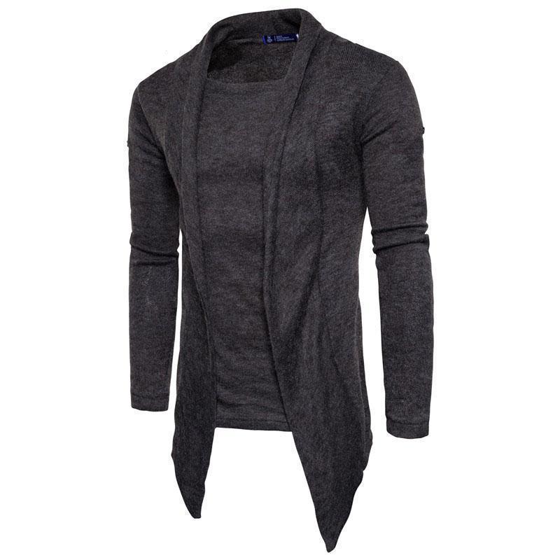 Longline Slim-Fit Cardigan
