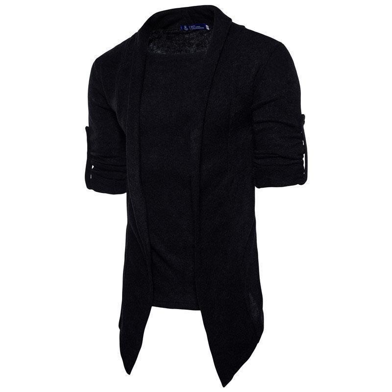 Longline Slim-Fit Cardigan