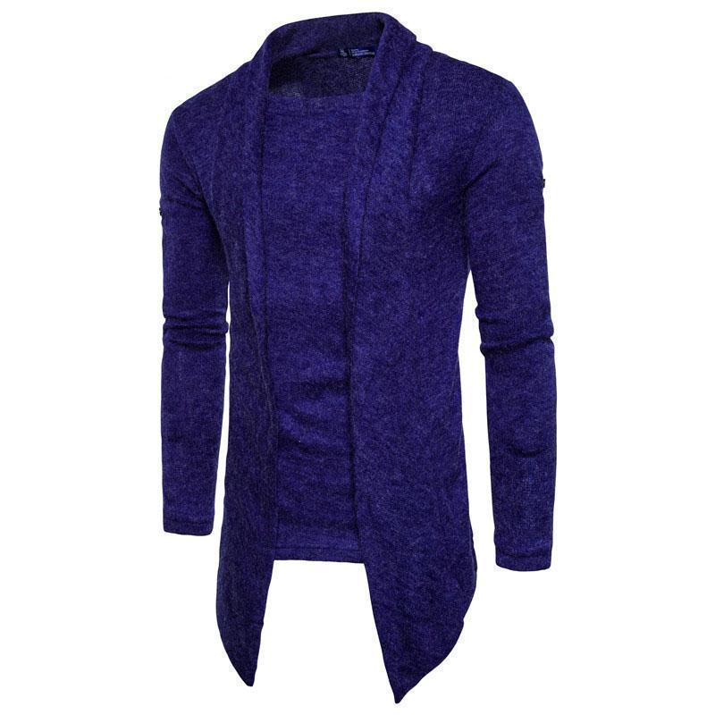 Longline Slim-Fit Cardigan
