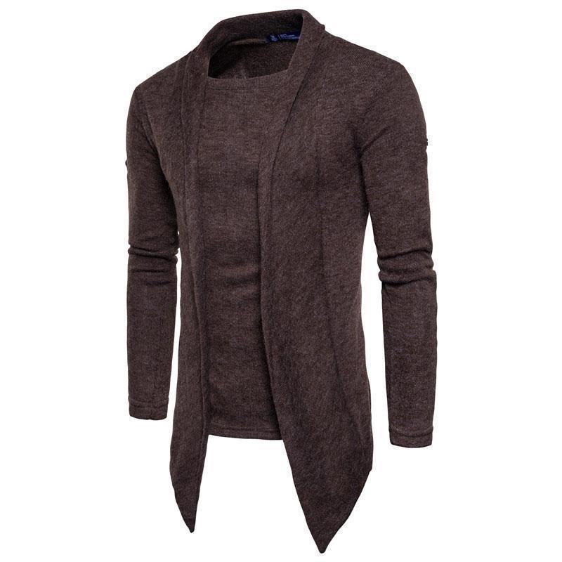 Longline Slim-Fit Cardigan