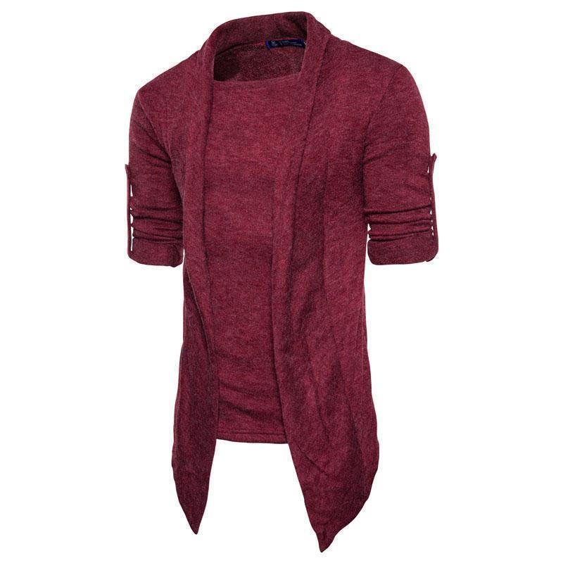 Longline Slim-Fit Cardigan