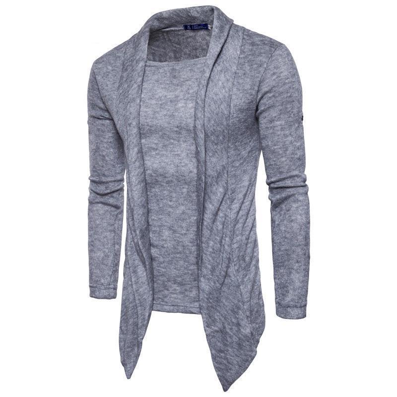 Longline Slim-Fit Cardigan