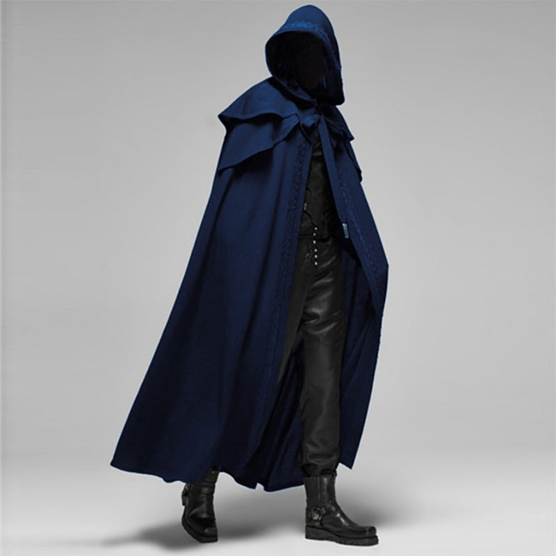 Medieval Gothic Hooded Cloak