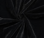 Black Gothic Faux Fur Trim Hooded Cloak