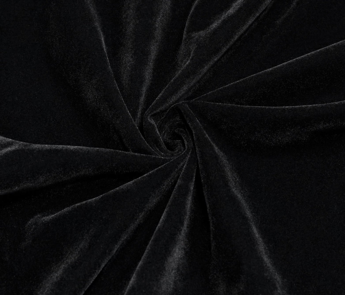 Black Gothic Faux Fur Trim Hooded Cloak