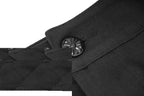 Men's Gothic Vampire Slim Trousers – Velvet Lace Panels