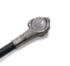 Gothic Dragon Claw Cane with Crystal-Style Globe – 95cm