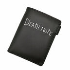 Black Gothic PU Leather Wallet – 12 × 9cm